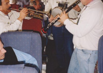 Auf dem Flug nach New Orleans 1991: Live-Musik über dem Atlantik