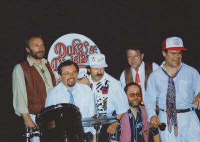 Im Stammlokal der berühmten "Dukes of Dixieland" in New Orleans 1993